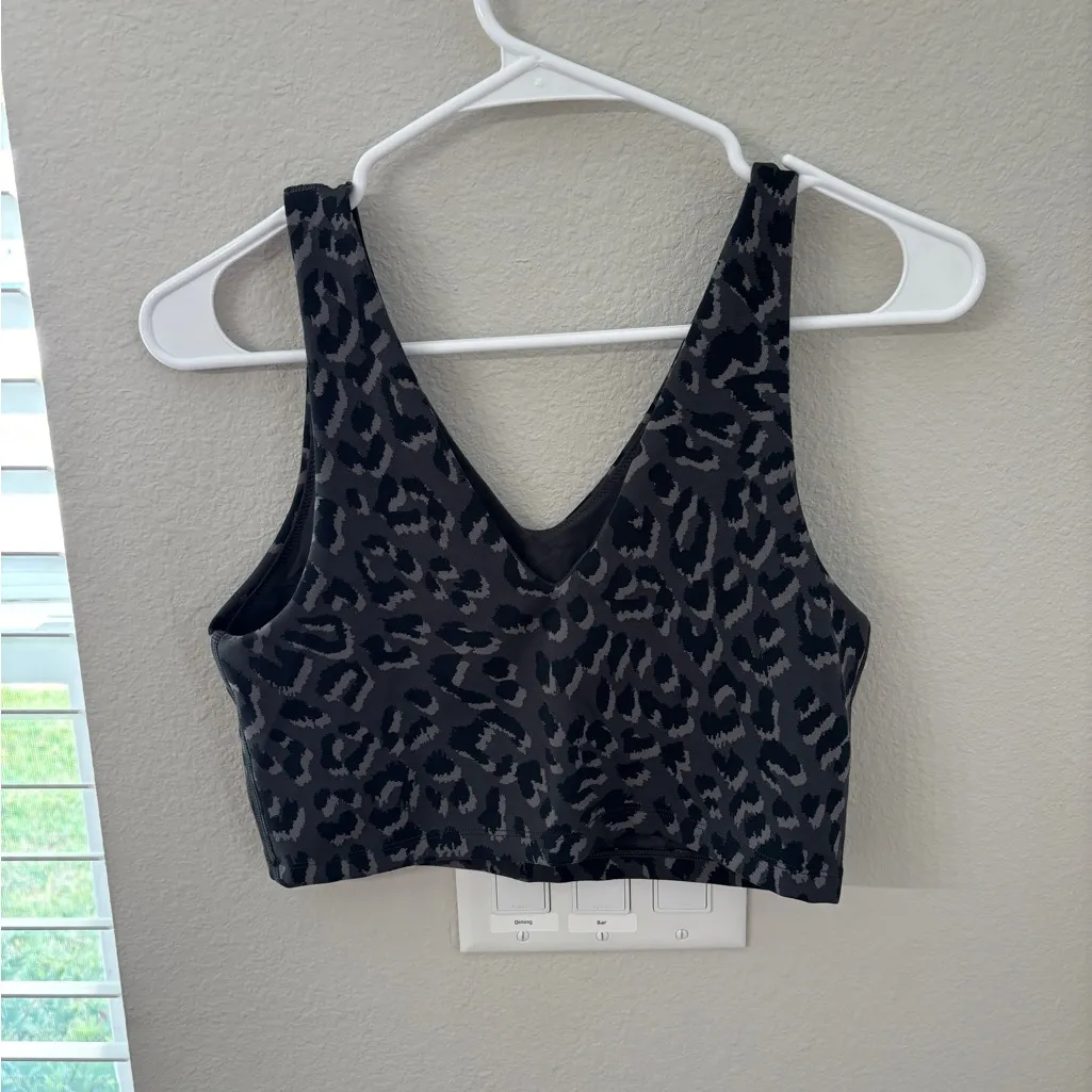 Aerie Blue Fitted Crop Tank Top - Image 3