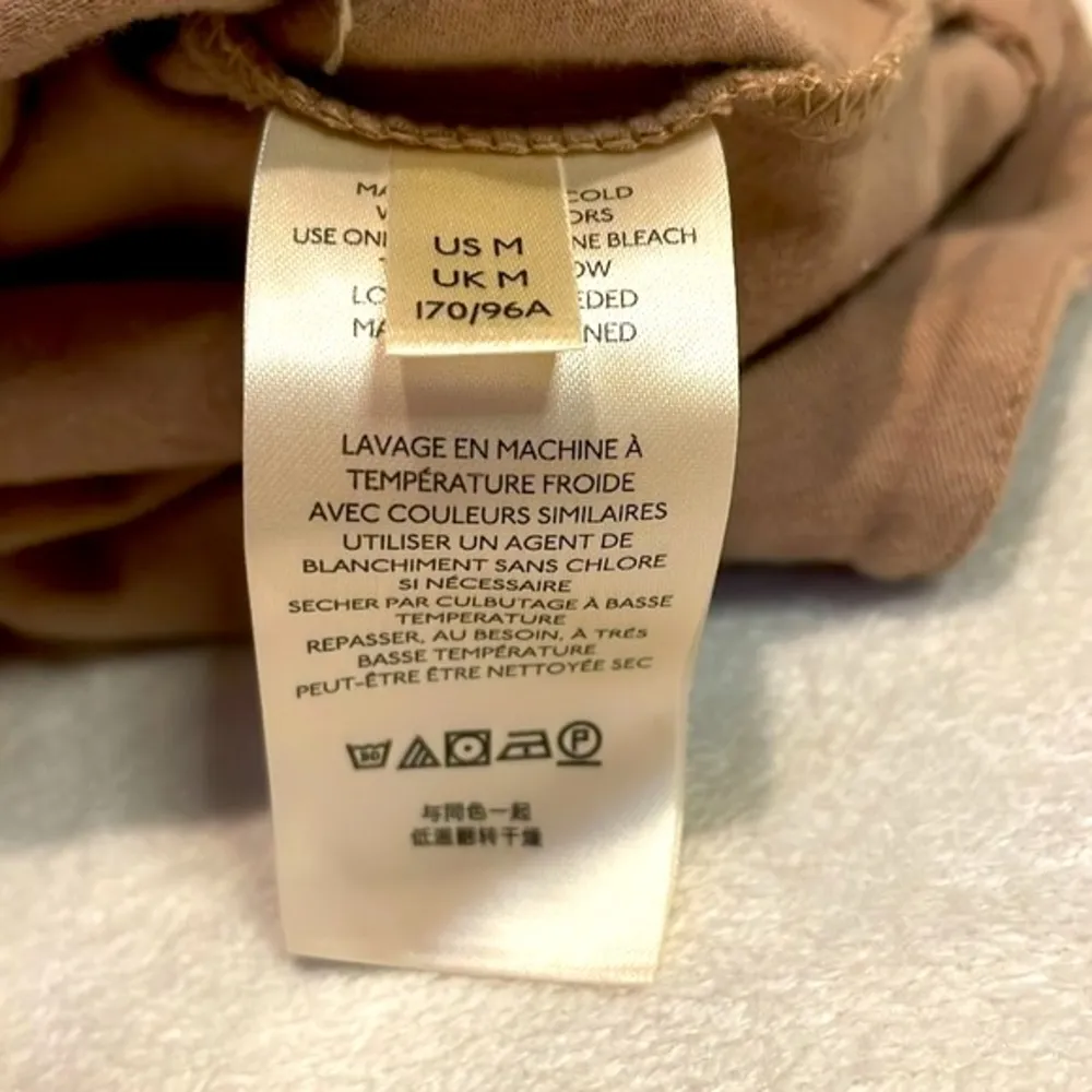 Free People- Willow Reversible Puff-Shoulder Lace-Up Long Sleeved Top- Size M - Image 11