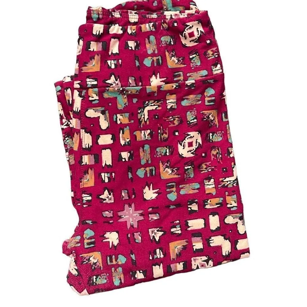 Mystery LuLaRoe Bundle Leggings One Size Shirt Large Multi Color Butter‎ Soft - Image 8