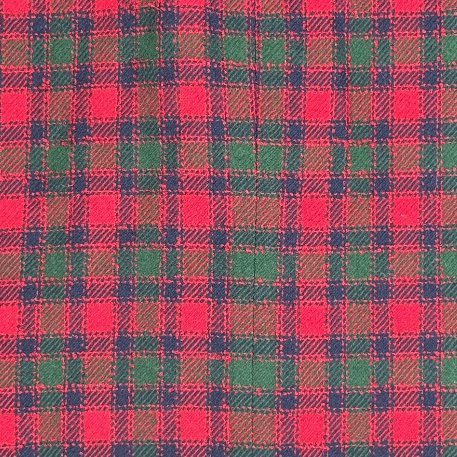 Pendleton Blazer‎ Womens 12 Red Green Tartan Plaid Wool Blend Preppy Academia - Image 6