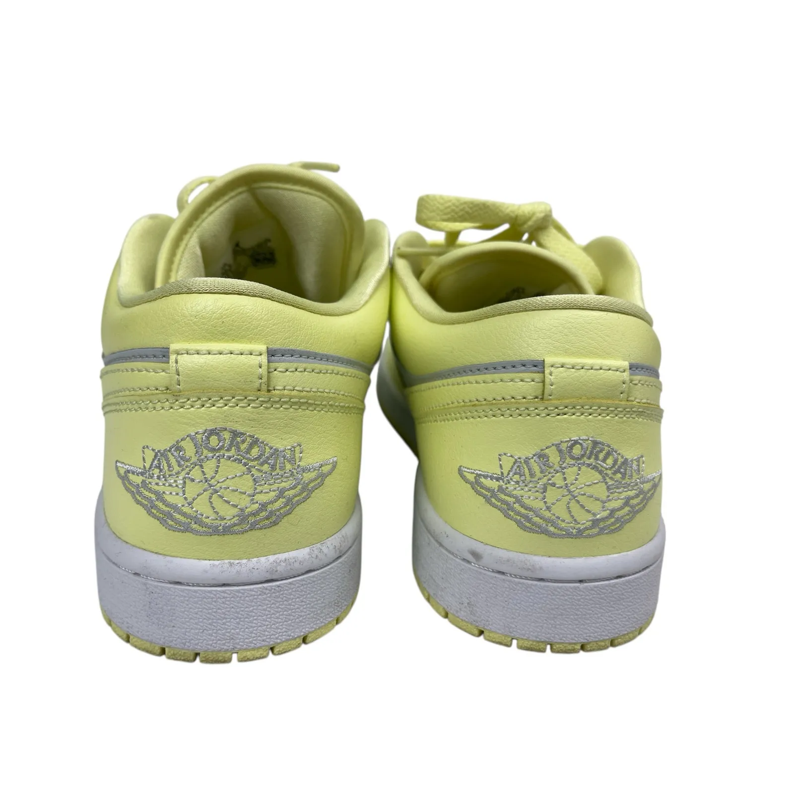 Nike Air Jordan 1 Low Lemonade Colorblock Lace-Up Athletic Sneakers Shoes 10.5 - Image 3