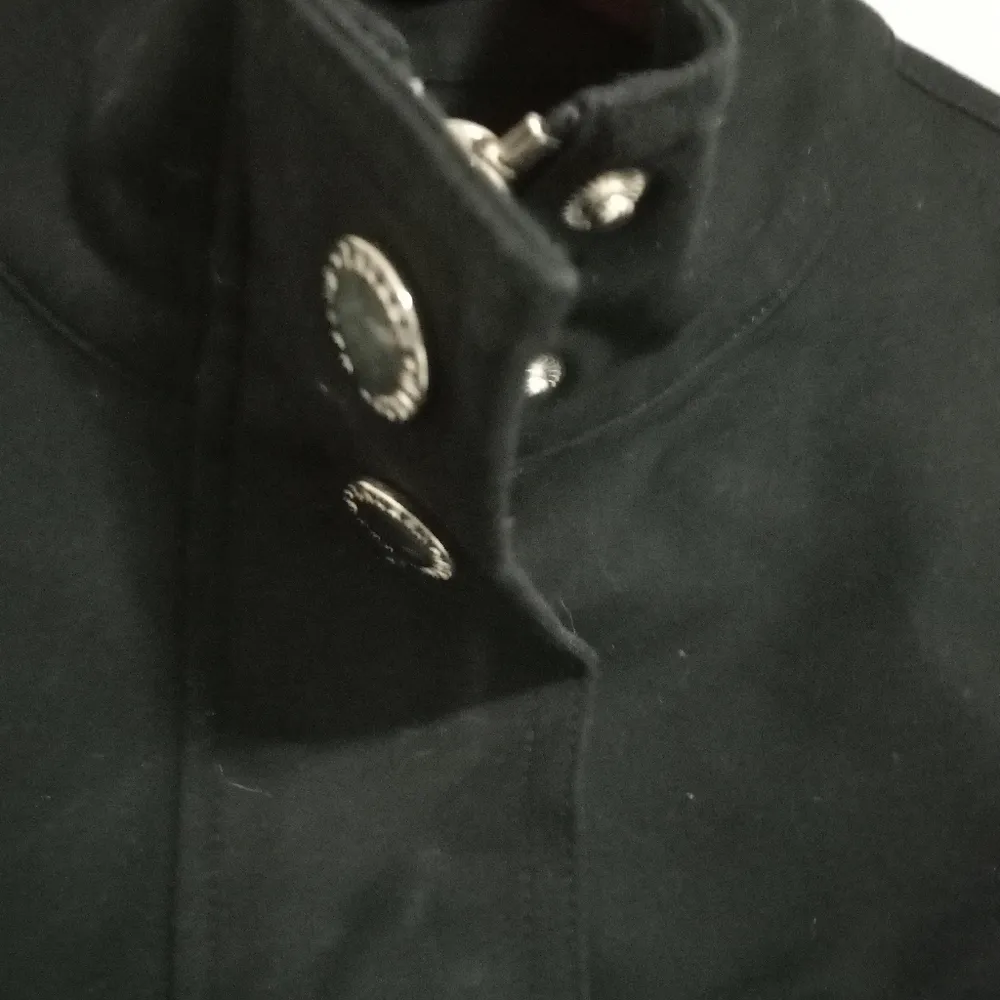 Lauren Ralph Lauren S Military Cargo Jacket in Black Silver - Image 8