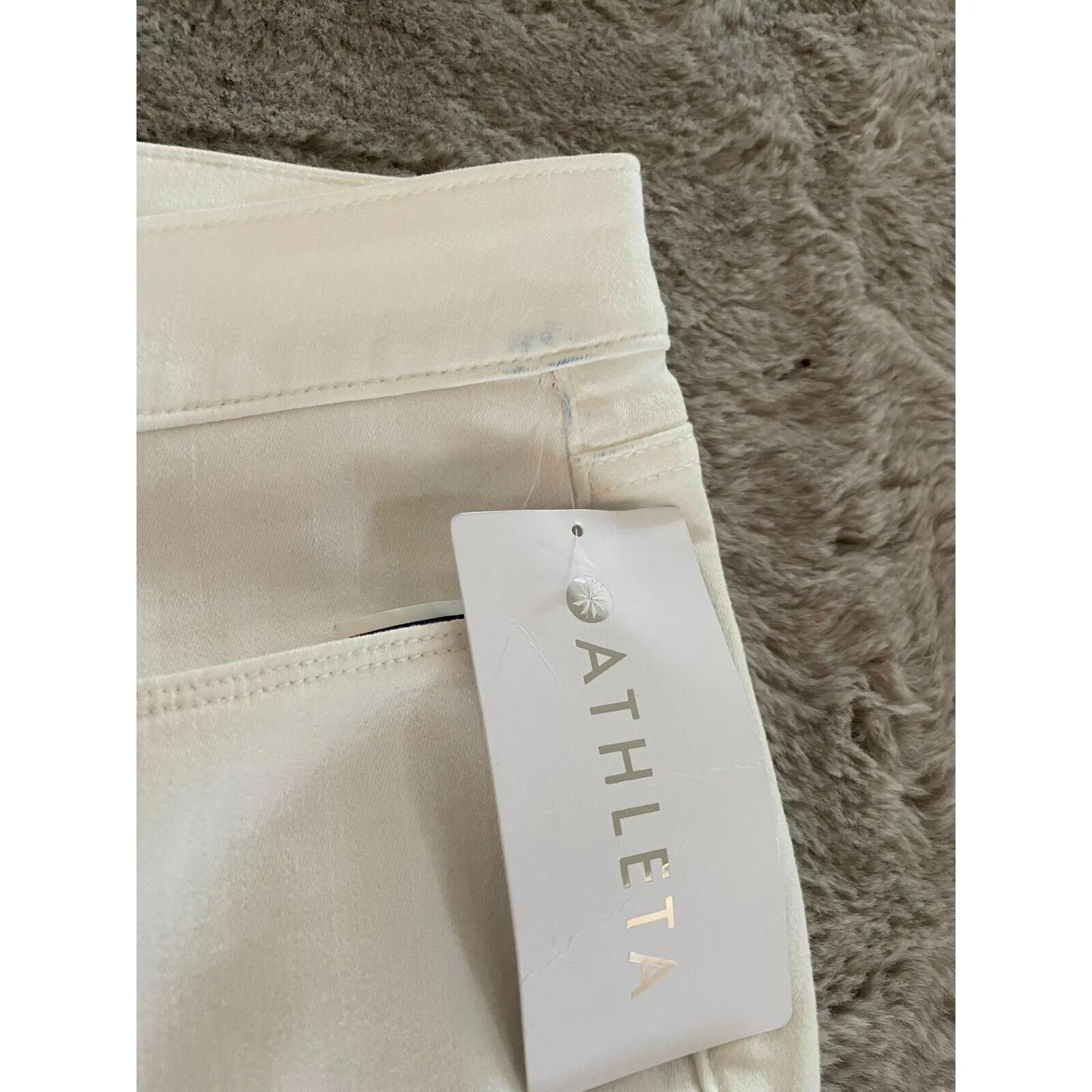 NWT Athleta Skulptek Ultra Skinny Jeans Women's‎ Plus 22 X White Stretch Outdoor - Image 11