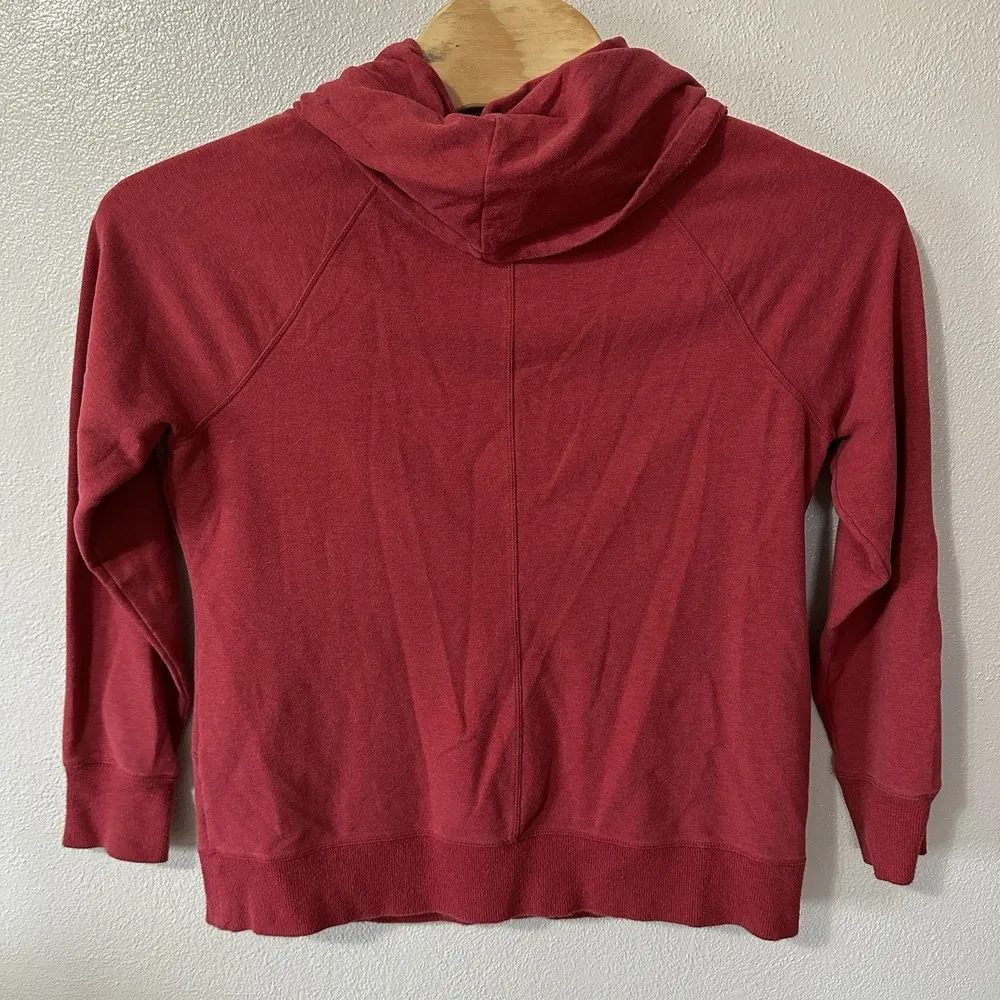 L.L. Bean Cozy Pullover Women's Size XL Red Cowl Neck Sweatshirt 290312 - Image 4