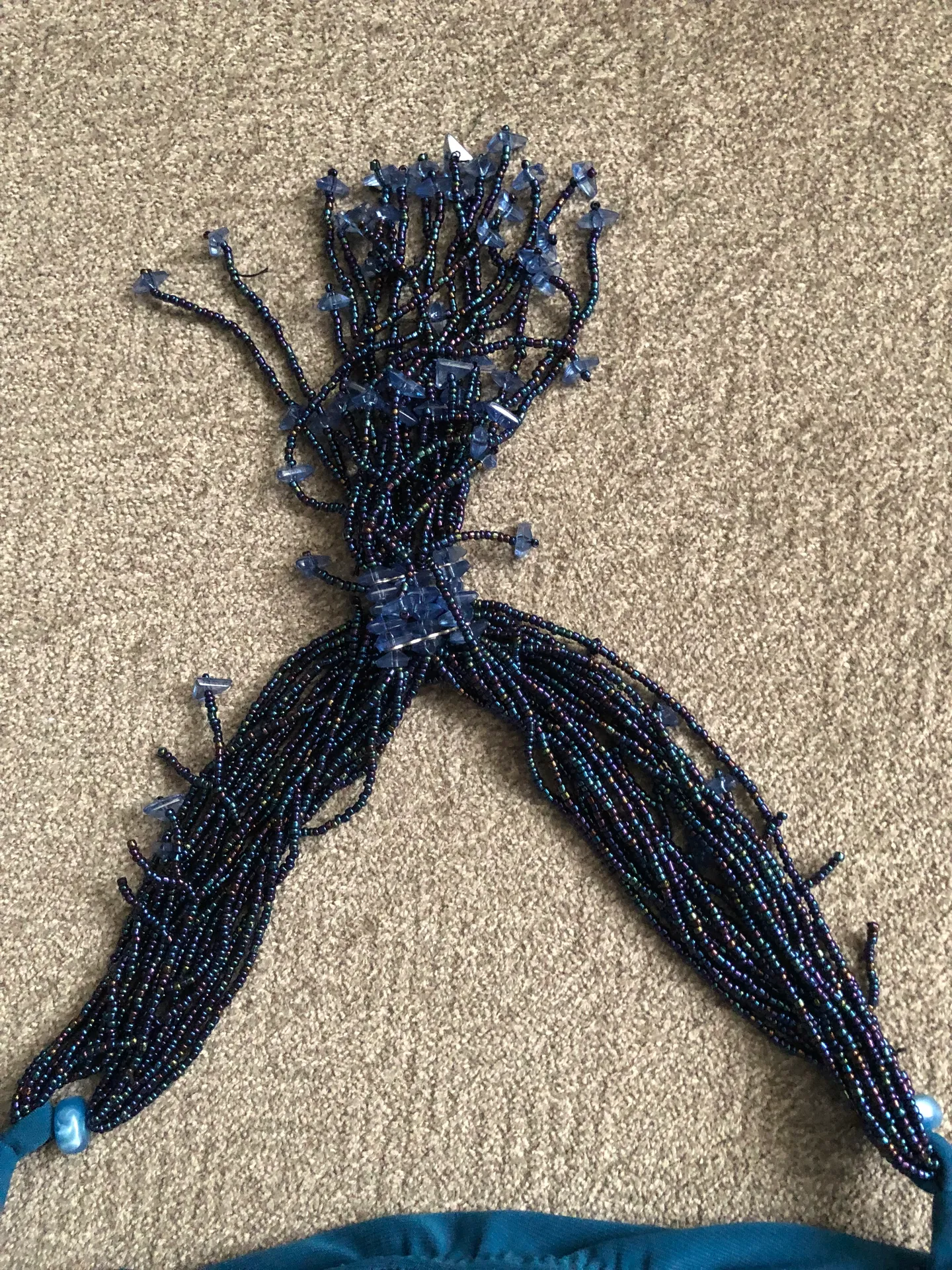 Teal Blu Beaded Top - Image 8