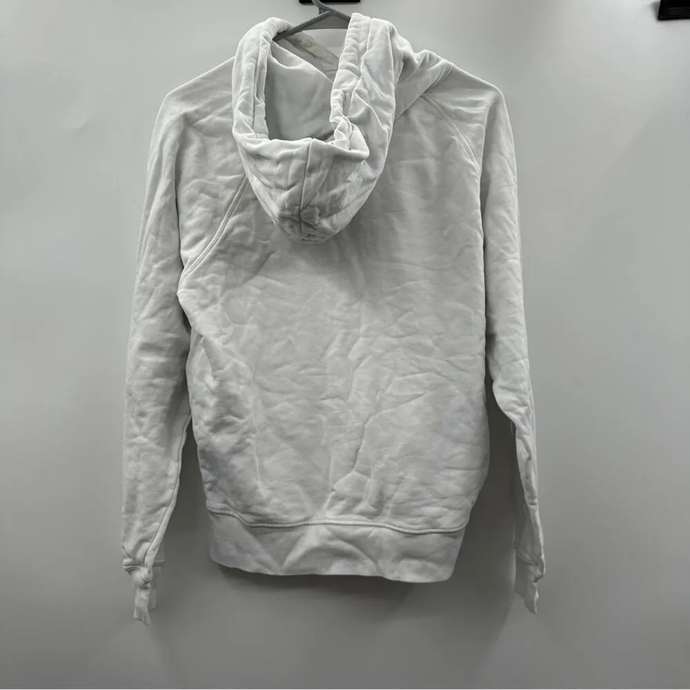 Reformation Tanner White & Blue Light Tie Dye Long Sleeve‎ Hoodie in Tornado XS - Image 5