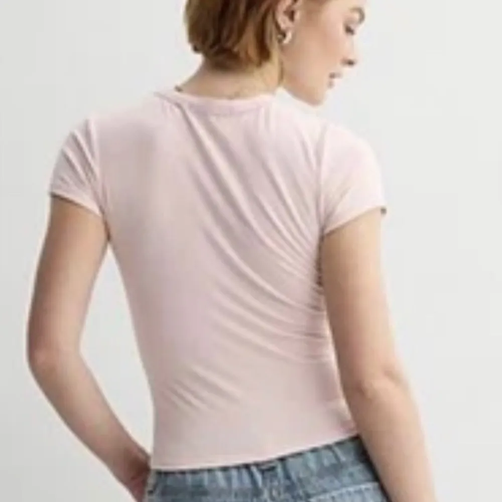 HARPER & IVY Womens Graphic Baby Tee Size Medium Juniors Pink New - Image 4