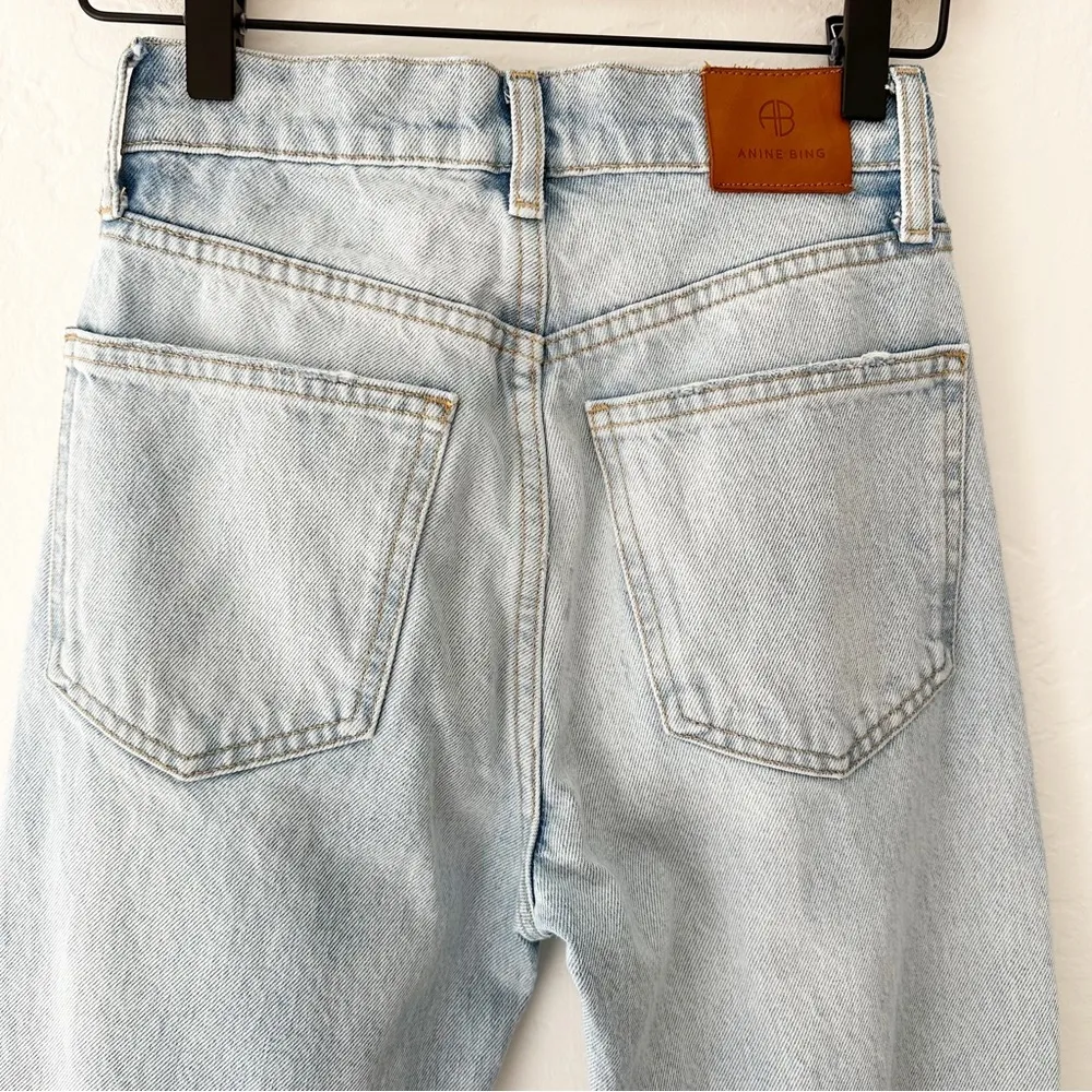 Anine Bing Sonya Jean Destructed Classic Blue | 23 - Image 12