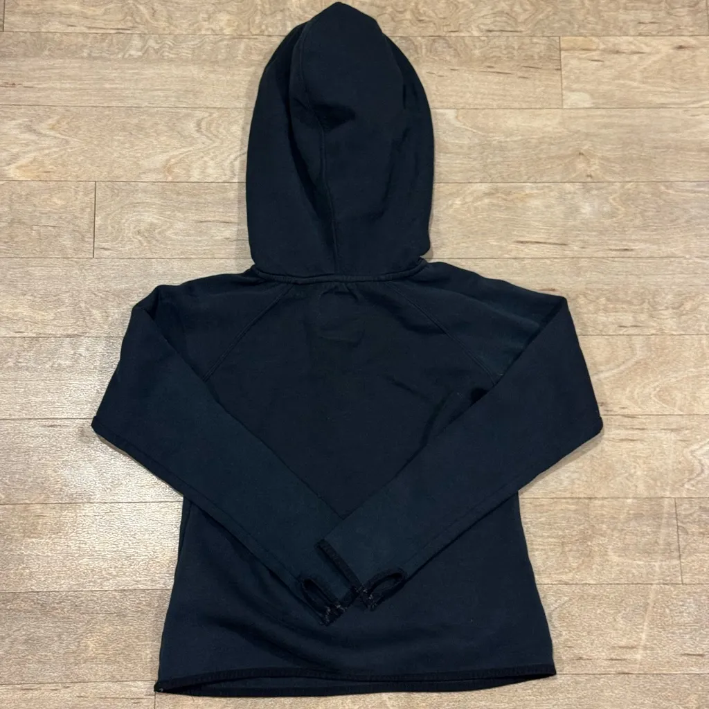 Nike Sportswear Tech Fleece Funnel Neck Black Sweatshirt - Image 6