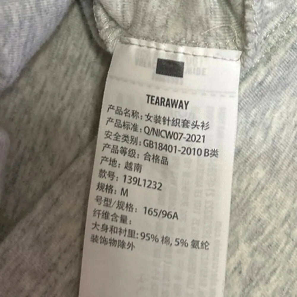 Abercrombie & Fitch Soft A&F Heather Gray Long Sleeve Pullover Sweater Top Sz M - Image 4