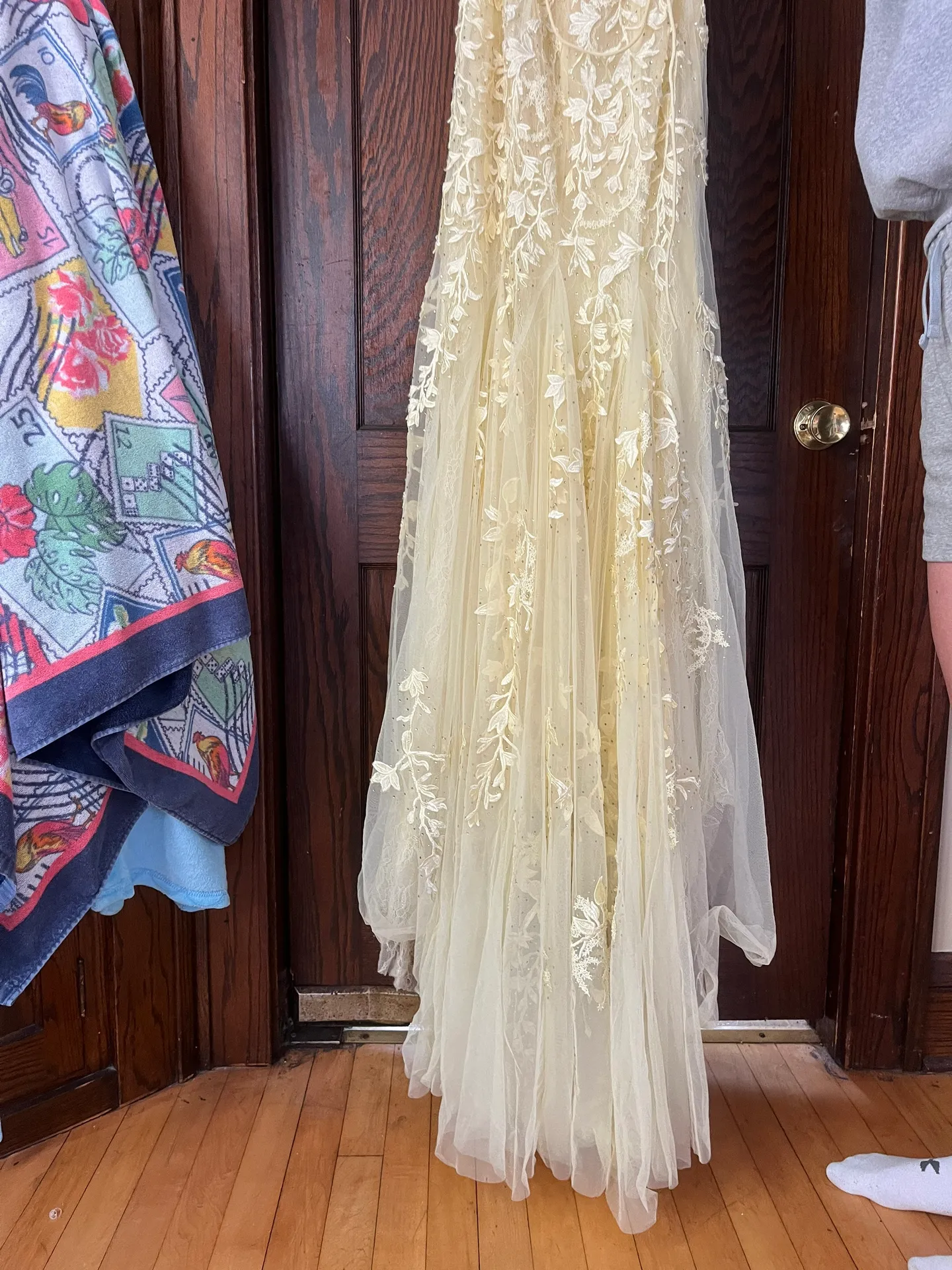 Light Yellow Prom Dress - Image 5