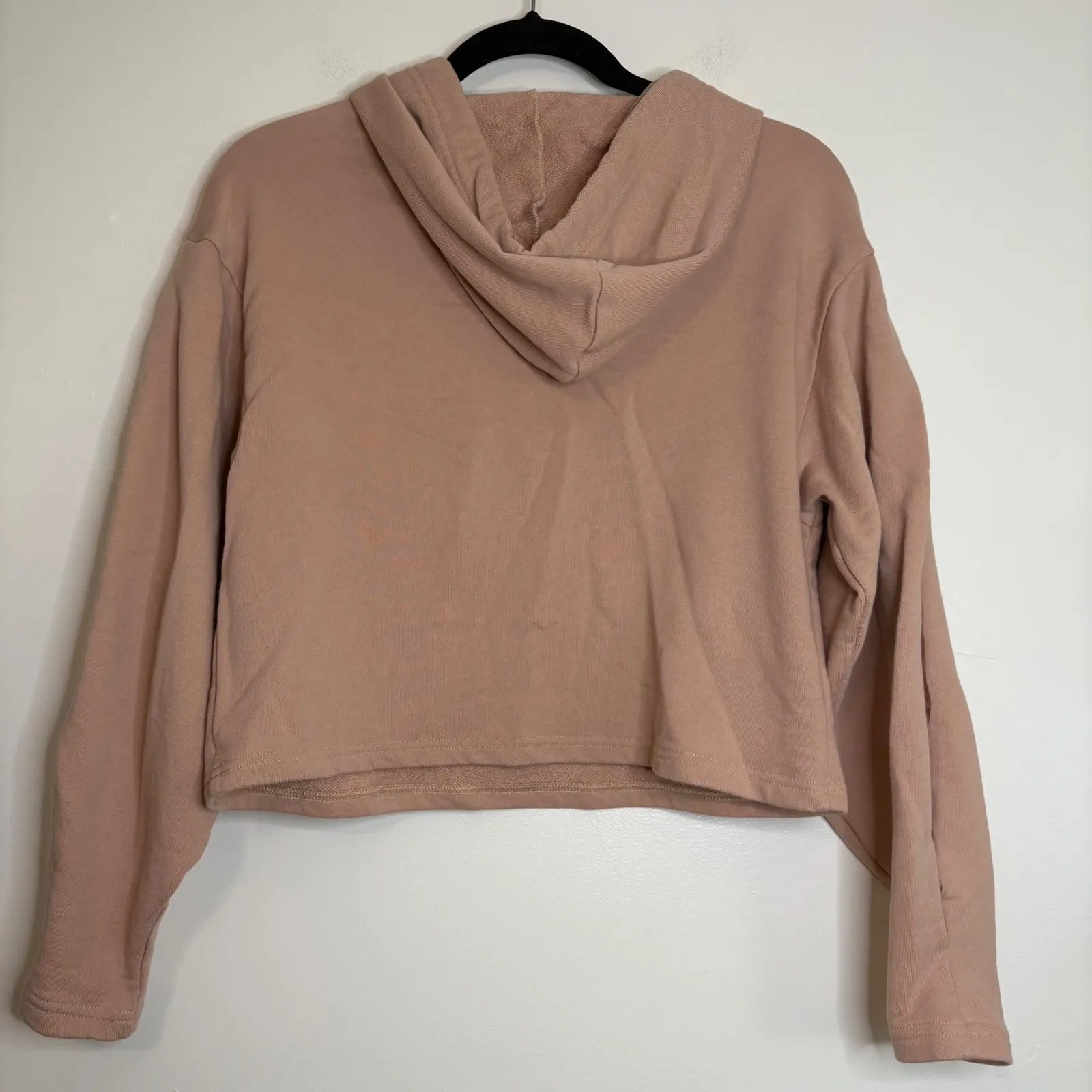 Fabletics Cropped Hoodie Pullover Athleisure Activewear Lounge‎ Top XS - Image 4