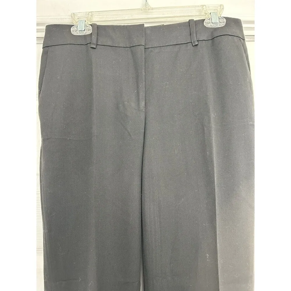 Ann Taylor Women’s Black Career Dress Pants Slacks Trousers Size 6 - Image 2