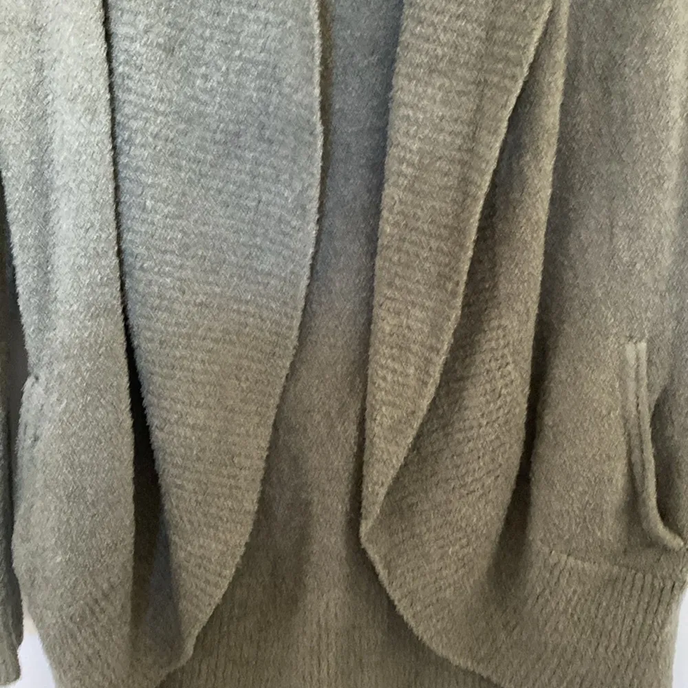 Barefoot Dream Cozy Chic Olive Green Open Front Cardigan Sweater size XS/S - Image 5