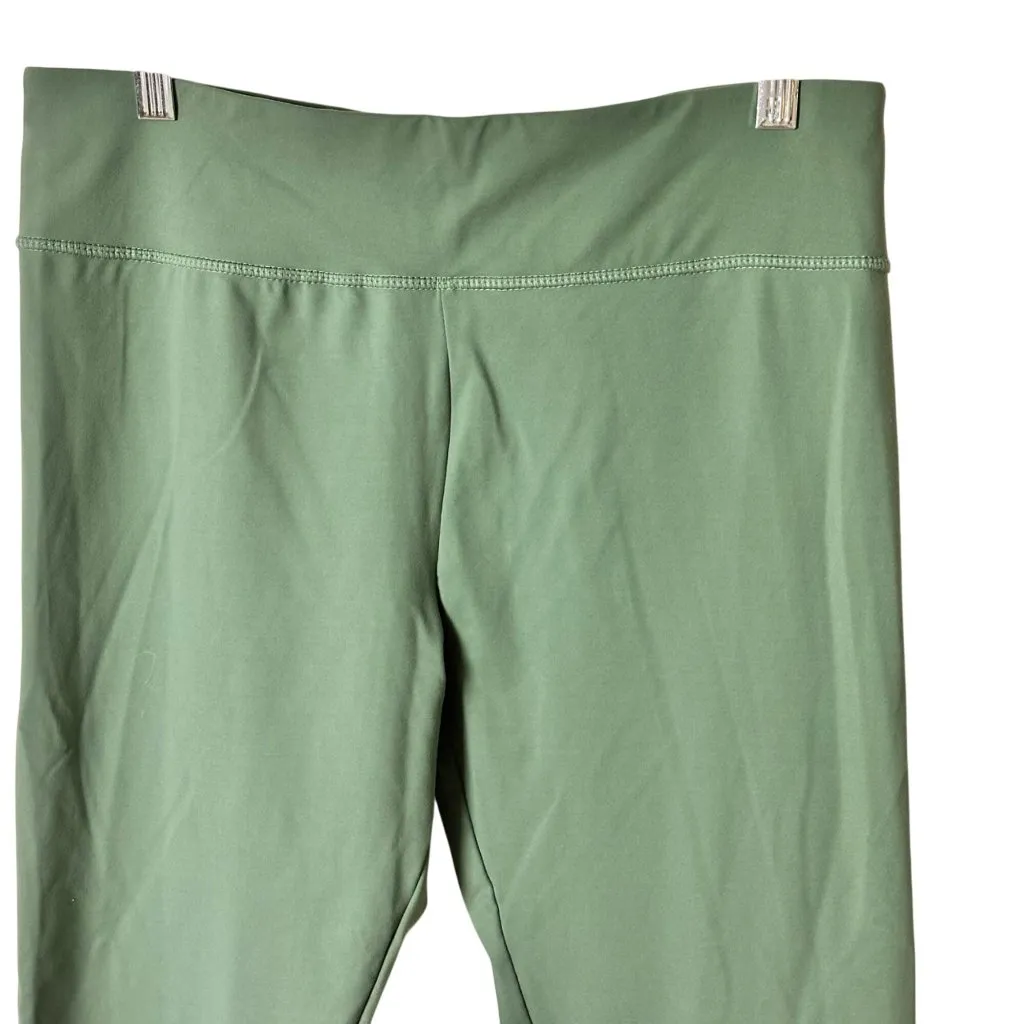 Danskin Size XL Womens High-Waisted Green Leggings Nylon/Spandex Blend - Image 2