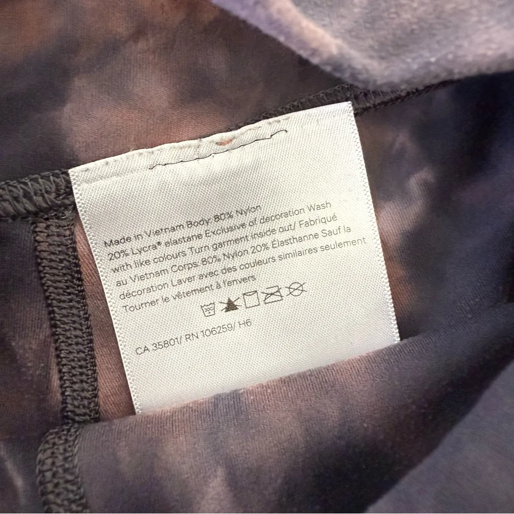 Lululemon Diamond Dye Graphite Grey Pink Pastel Align Short 8” - Image 14