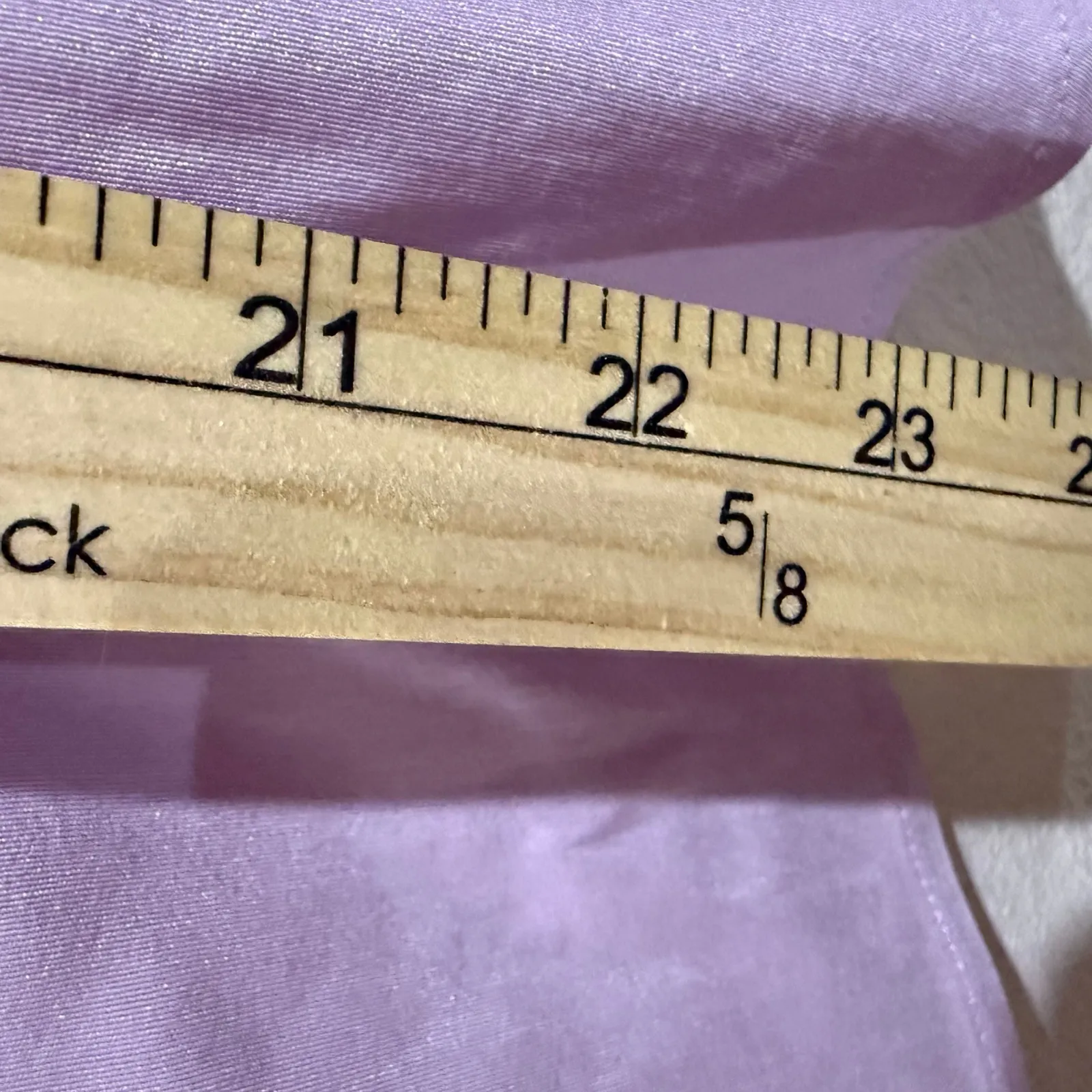 Hennes Collection Purple‎ Button Up Shirt Size 42 Viscose Polyester Blend Purple - Image 6