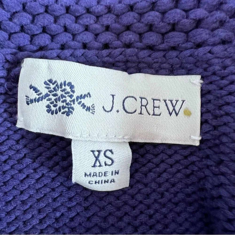 J. Crew Lobster Knit Long Sleeve Full Zip Cardigan Sweater Jacket - Image 6