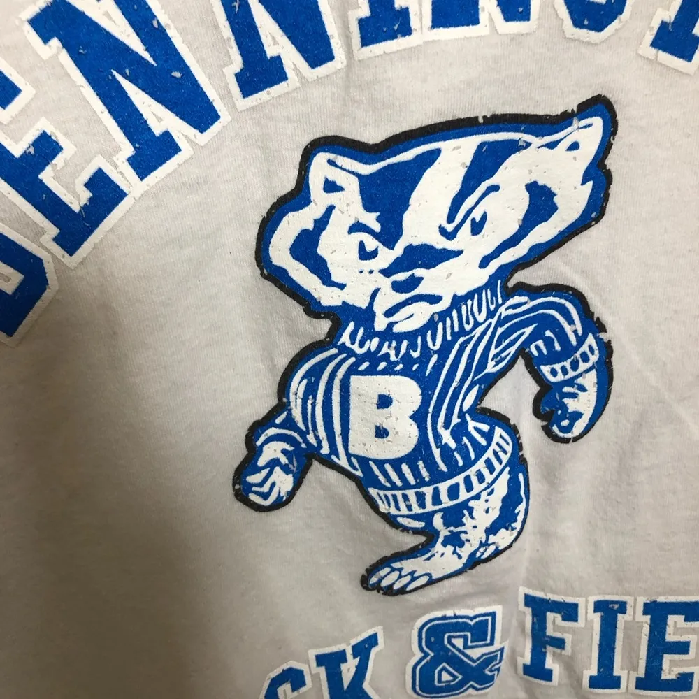 Bennington Badgers track and field long sleeve crewneck shirt - Image 3