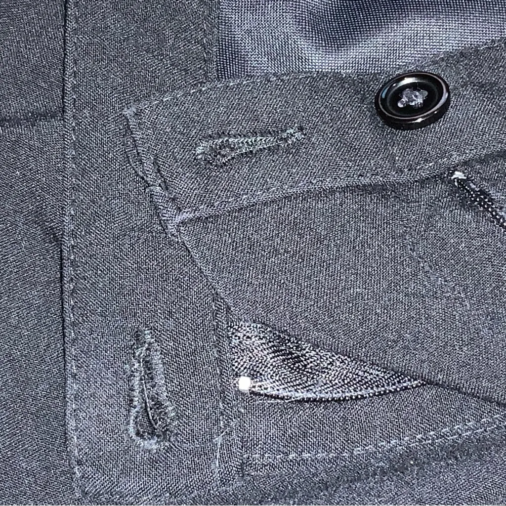 east 5th Secretly Slender Black Flat Front Dress Pants ~ Size 16 - Image 6