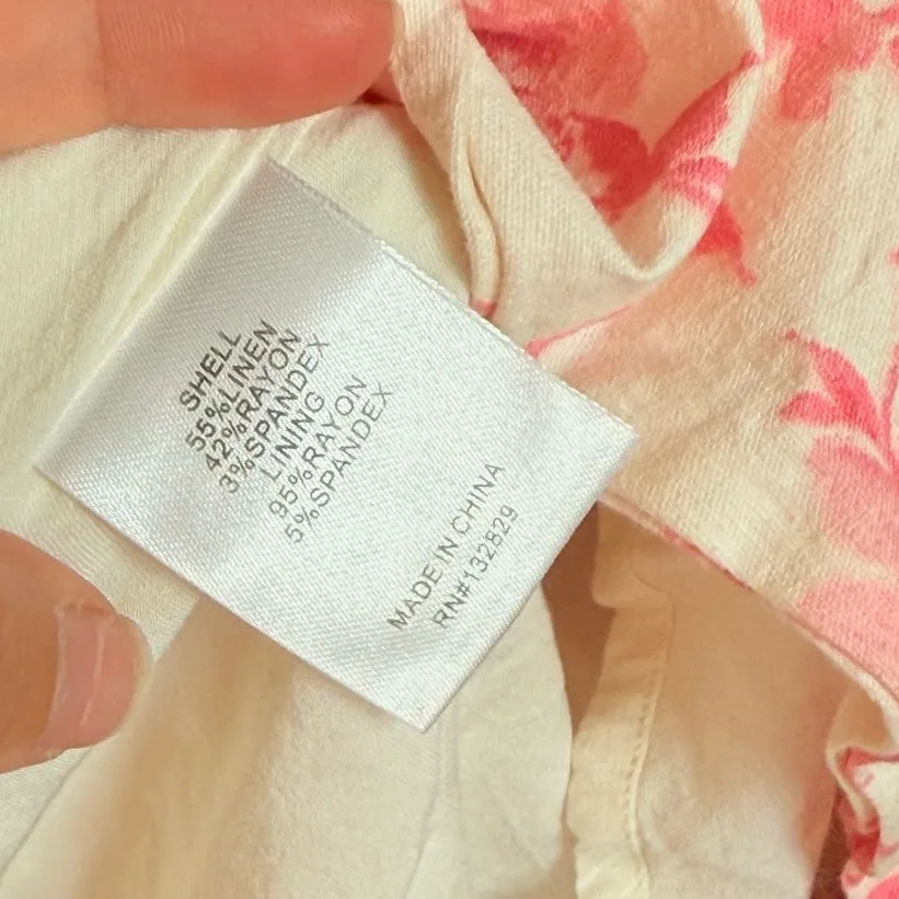 Majorelle Bel Air Mini Dress in Parisian Valentine Floral Pink Feminine Coquette - Image 6