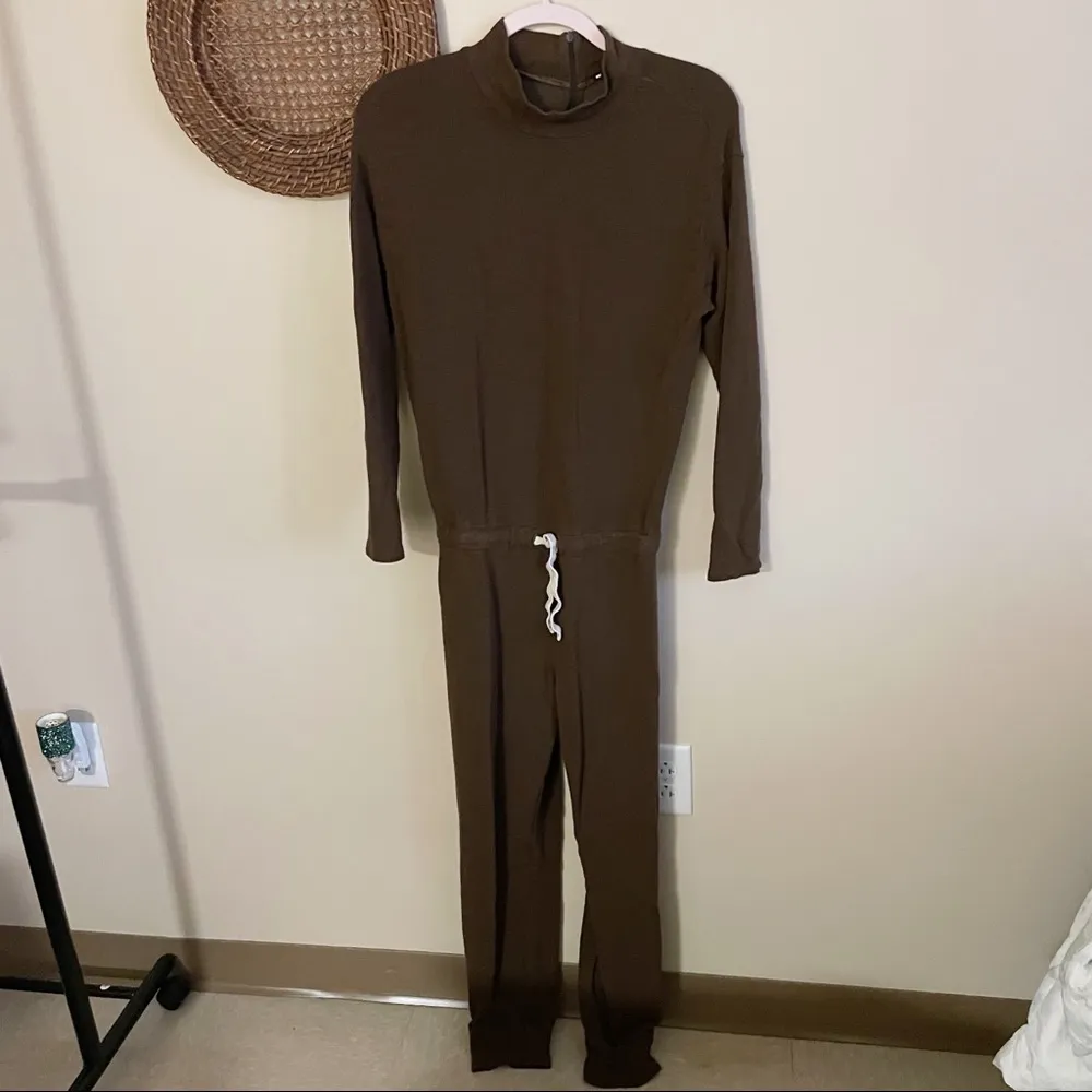 Monrow Supersoft Mock Neck Jumpsuit - Image 4
