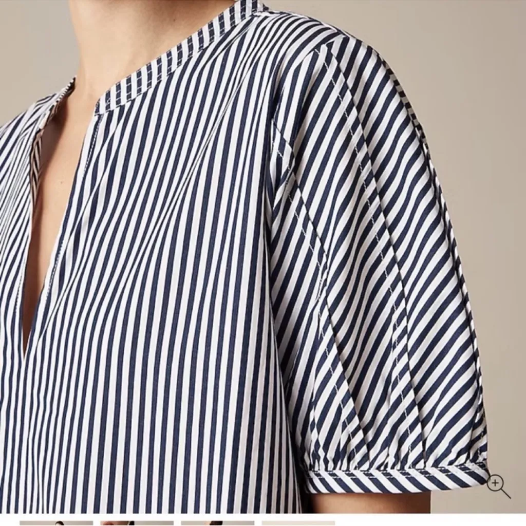 J.Crew Delilah dress in striped cotton poplin - Image 2