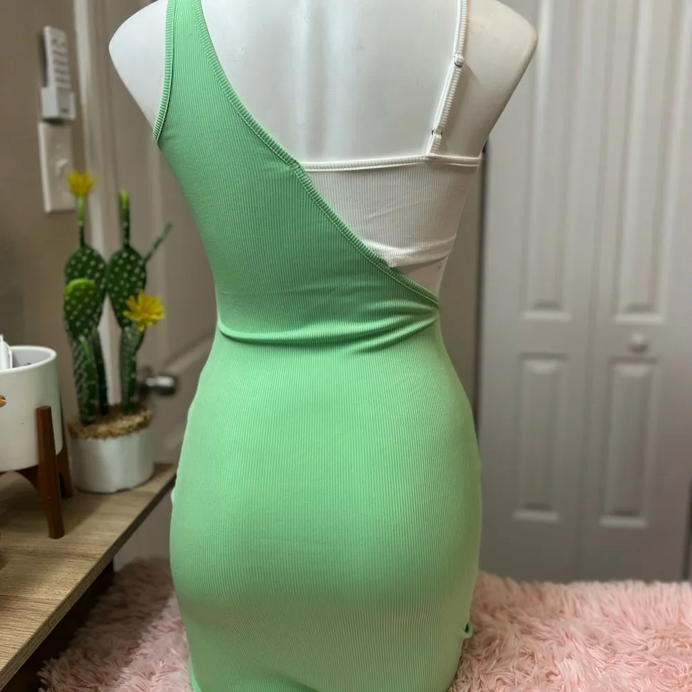 Lime green dress Green Size XS - Image 4
