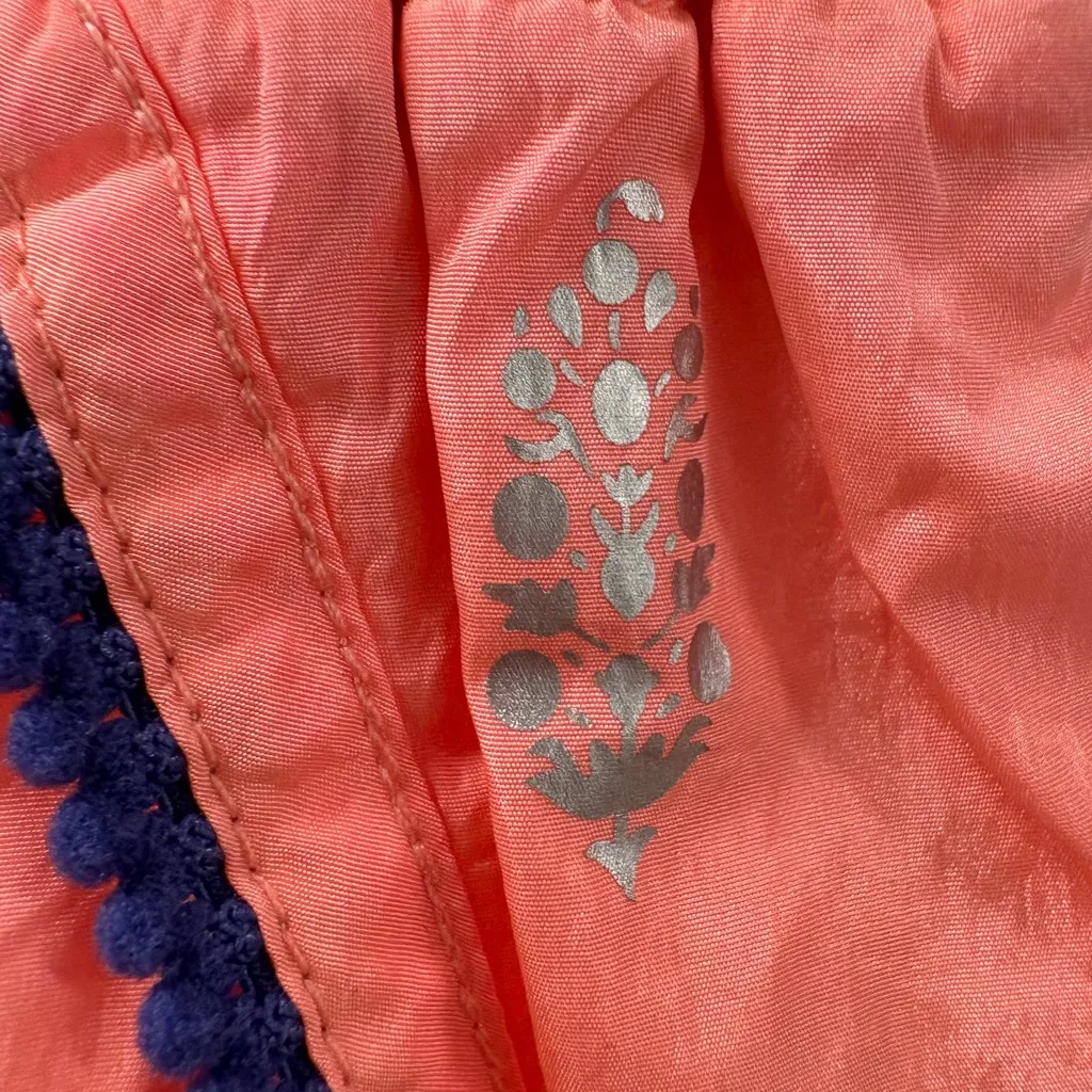 FP Movement by Free People Coral Athletic Shorts with Navy Trim Pink Size XS - Image 3