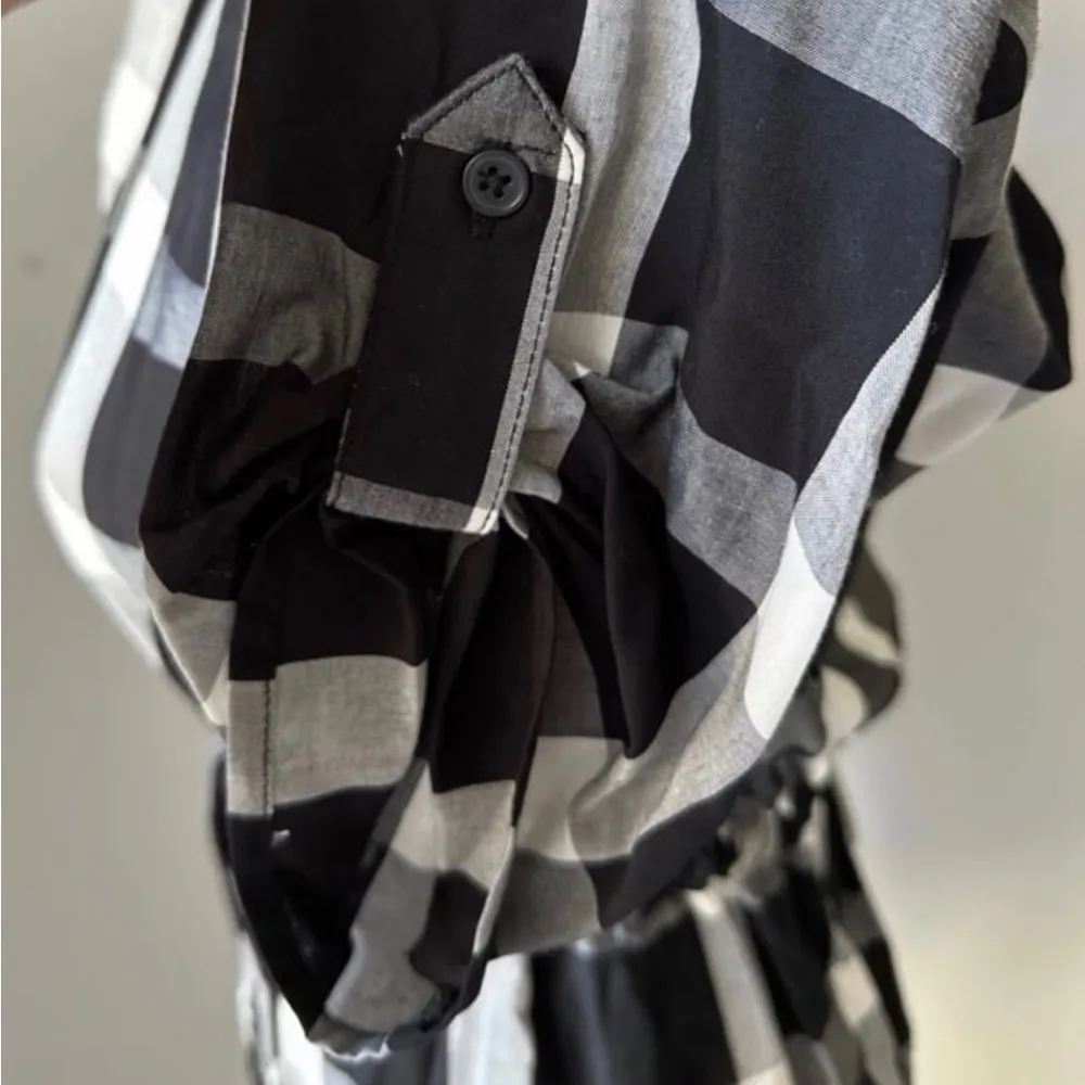 Outlet Buffalo Plaid dress - Image 3