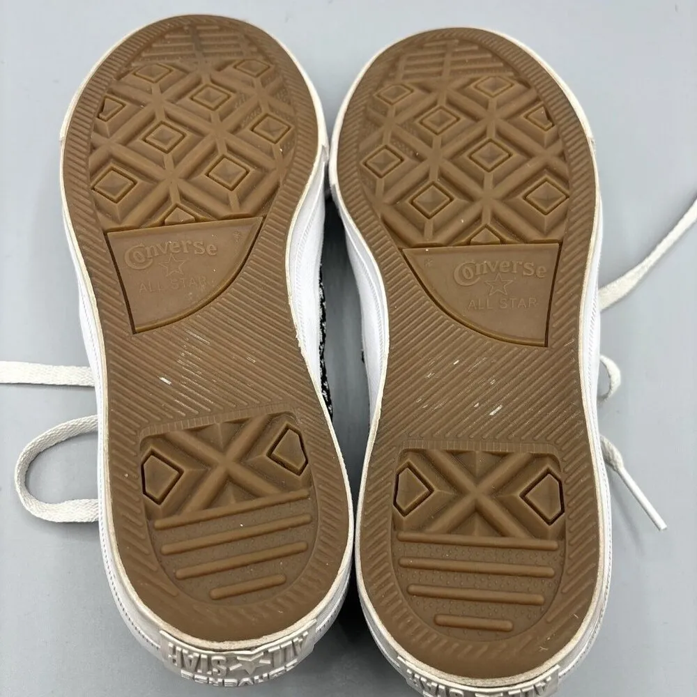 Converse with Lunaron Black White‎ Low Top Women’s Sneakers 6 - Image 9