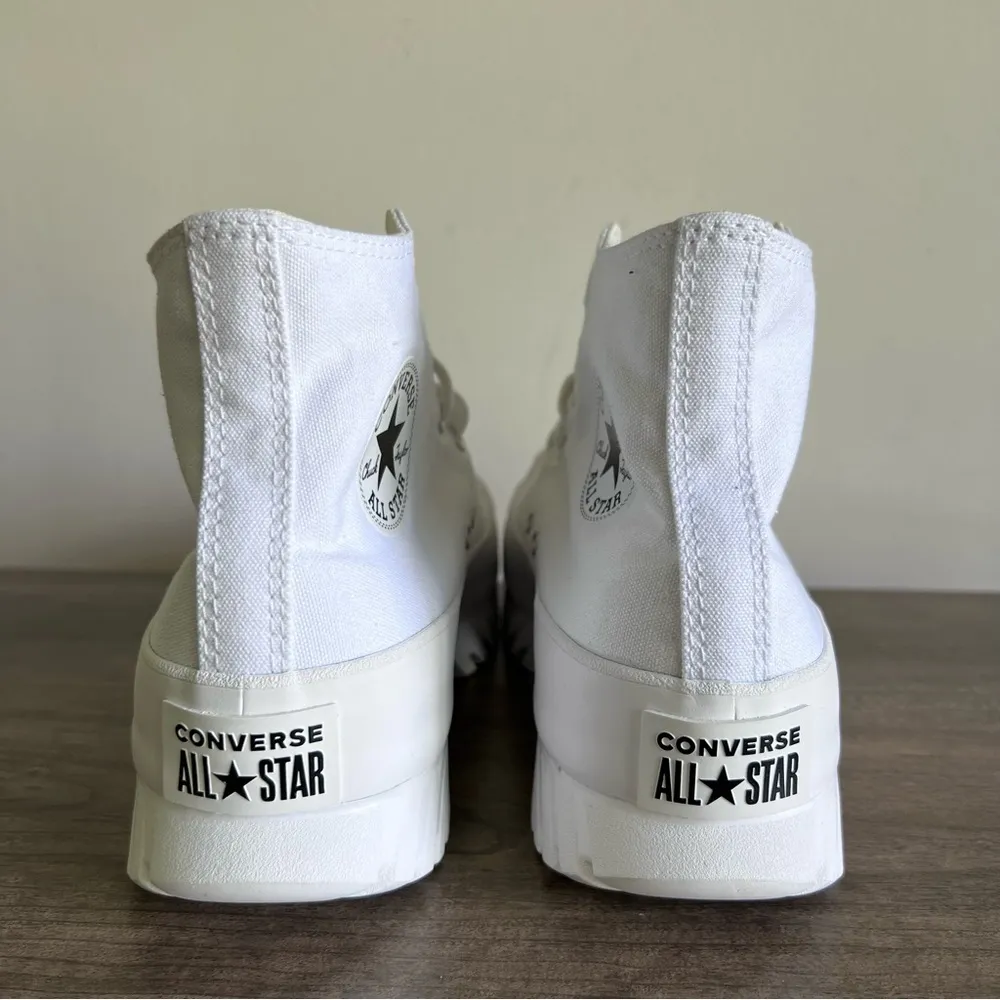 Converse Chuck Taylor All Star Lugged Hi 2.0 White Unisex Sneaker Size 9 or 11 - Image 5