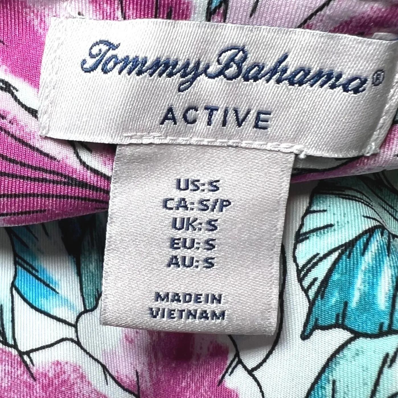 Tommy Bahama Active Skirt Shorts Womens Small Pink Floral Print Golf Tennis - Image 4