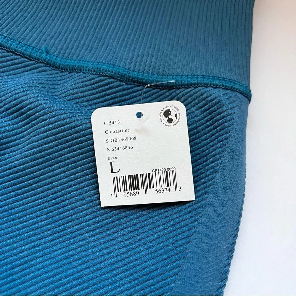 Free People FP Movement High Rise Ankle Free Throw Leggings Size Large NWT - Image 4