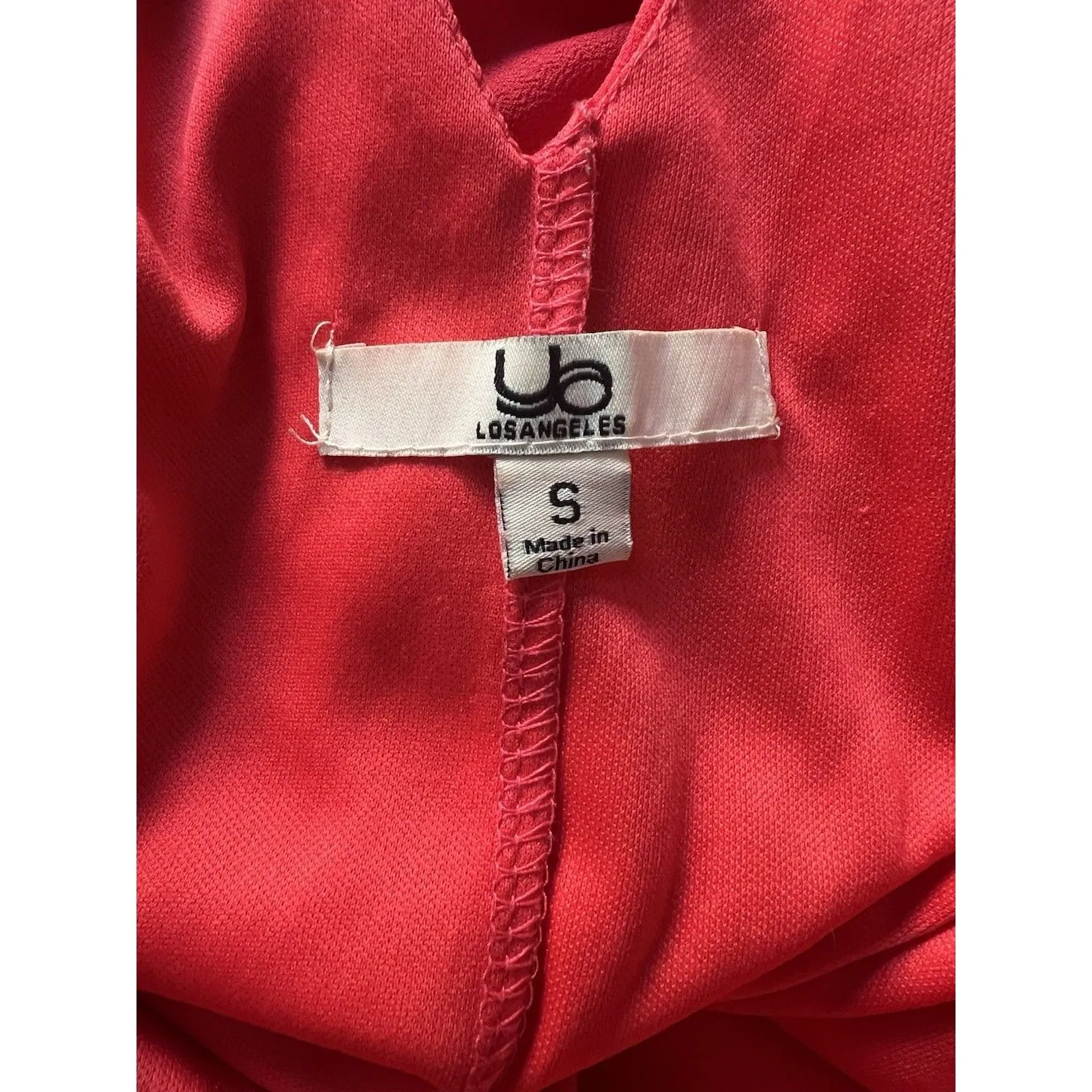 Festive Red Sheath Dress with Black Lace Trim Cross Back Flutter Sleeve Chiffon - Image 5