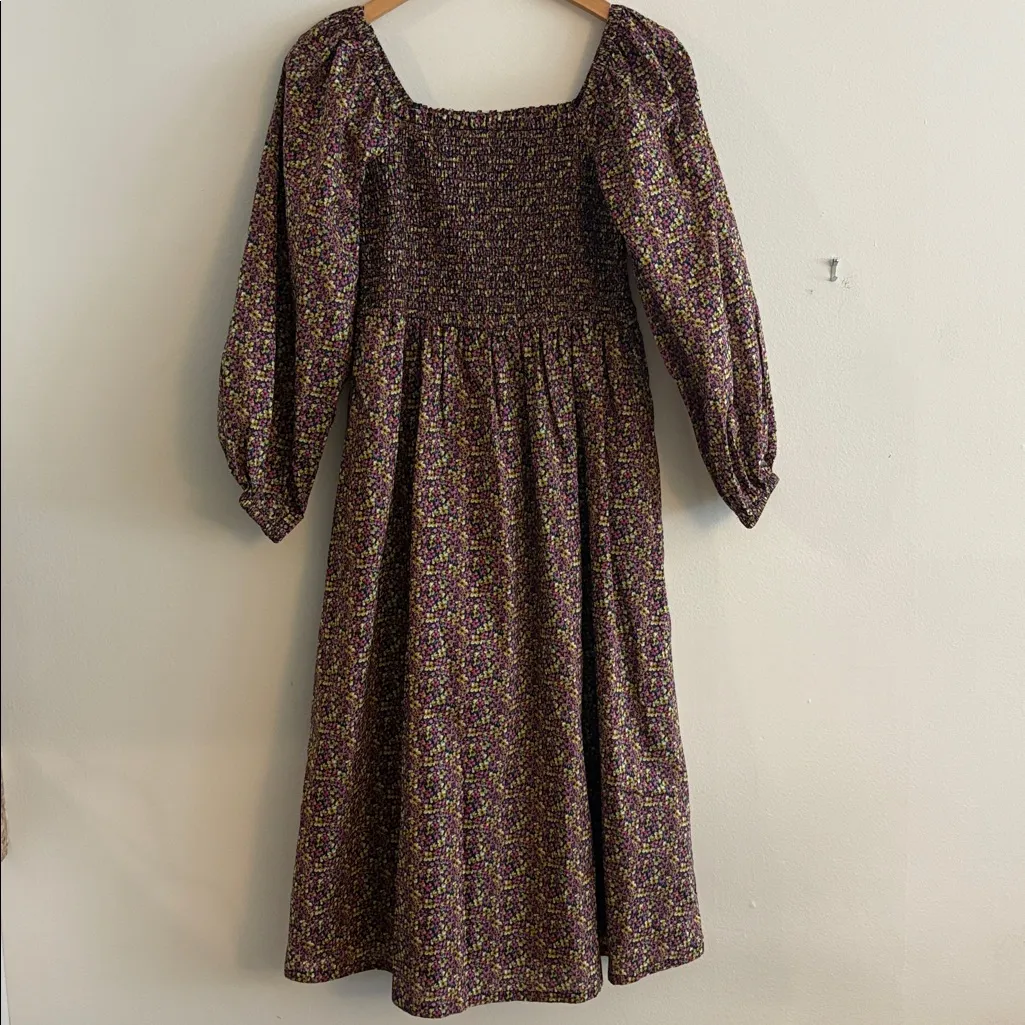 J. Crew Daydream Midi Dress Womens Small Liberty Busy Izzy - Image 3