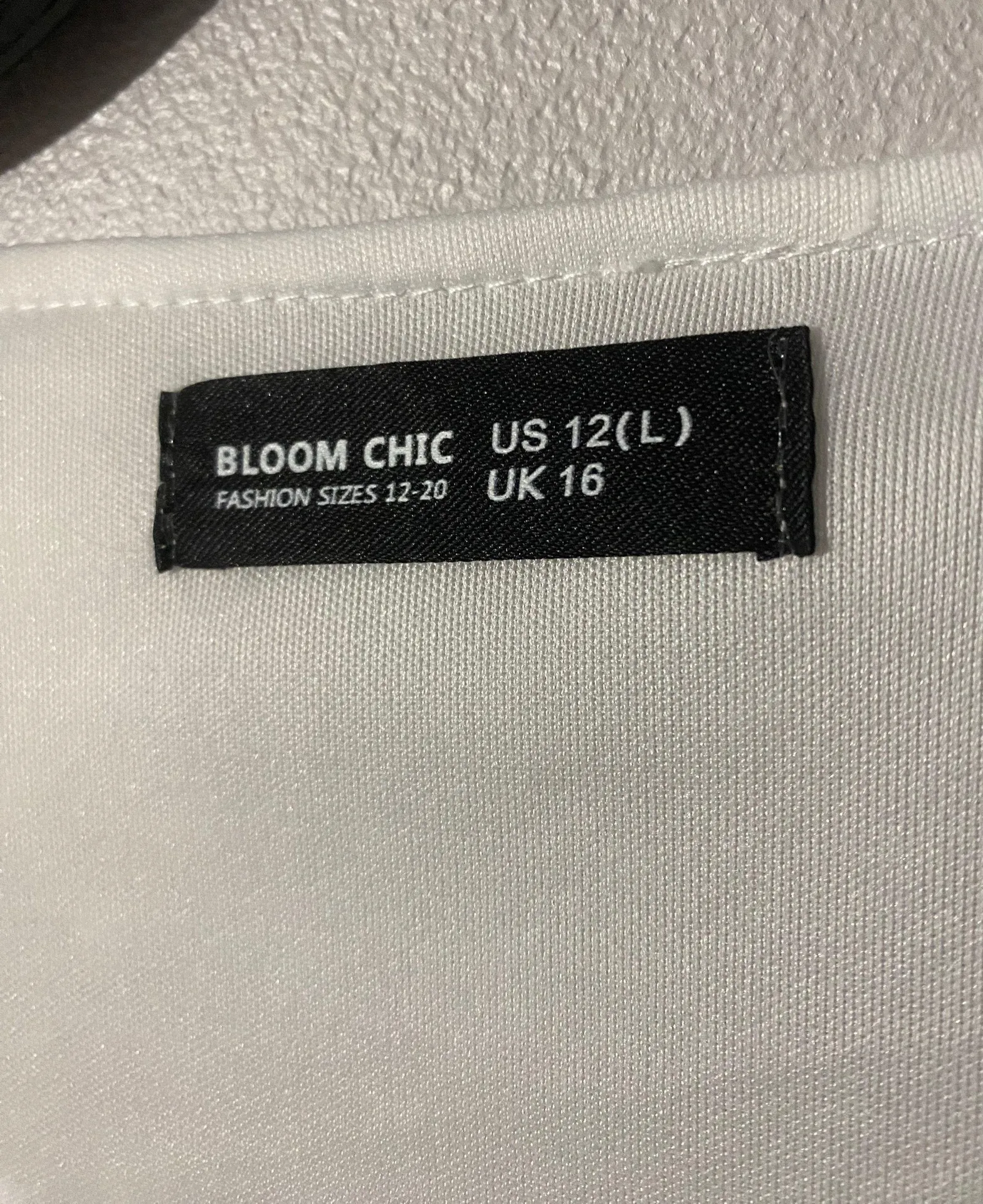 Bloom Chic White Wrap Dress - Image 3