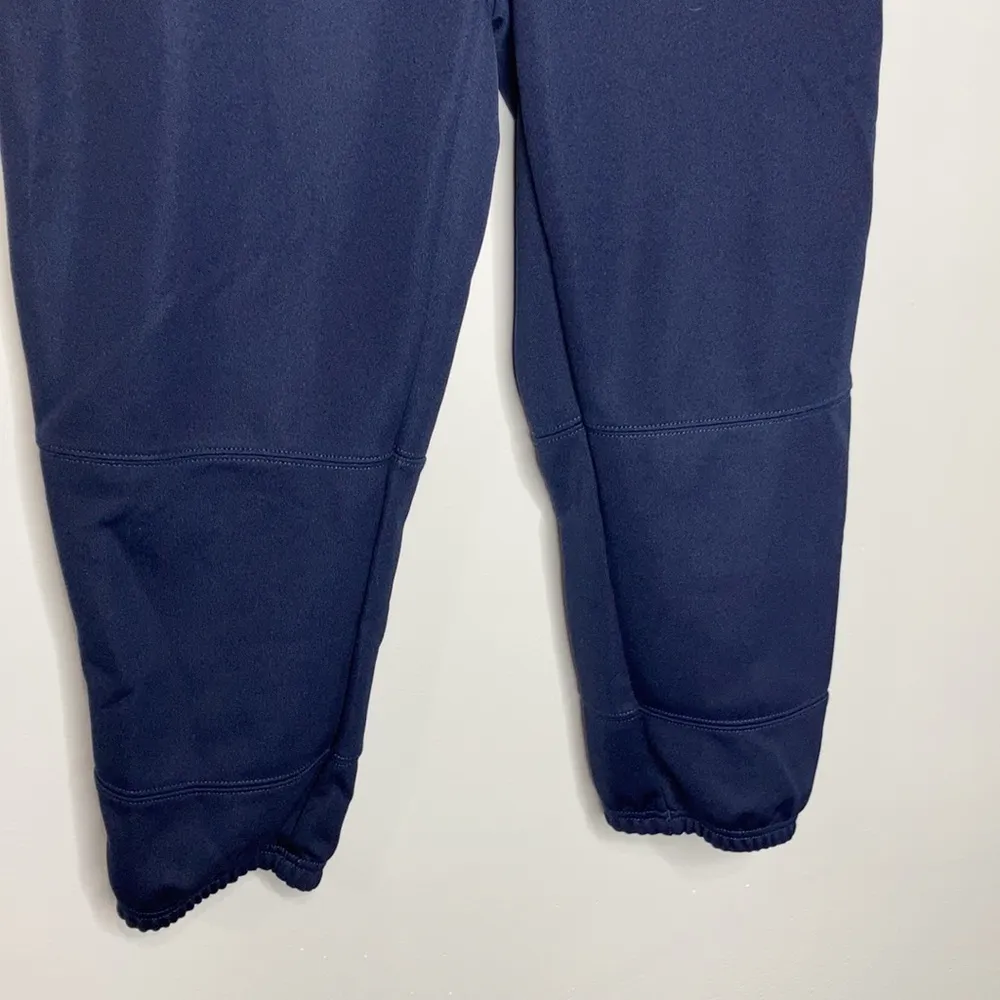 Under Armour navy blue fitted softball pants‎ size small - Image 3