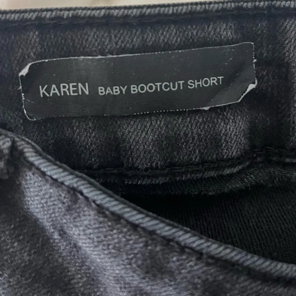 🌺KUT FROM THE CLOTH KAREN BABY BOOTCUT BLACK JEANS SIZE 12 🌺 - Image 6