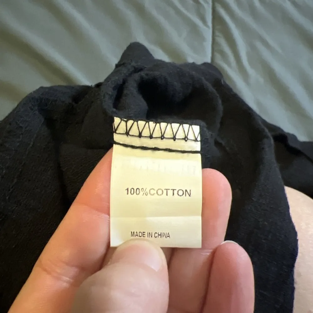 Princess Polly Ashens Romper Black Size 2 Button Front, Pockets, Classic - Image 5