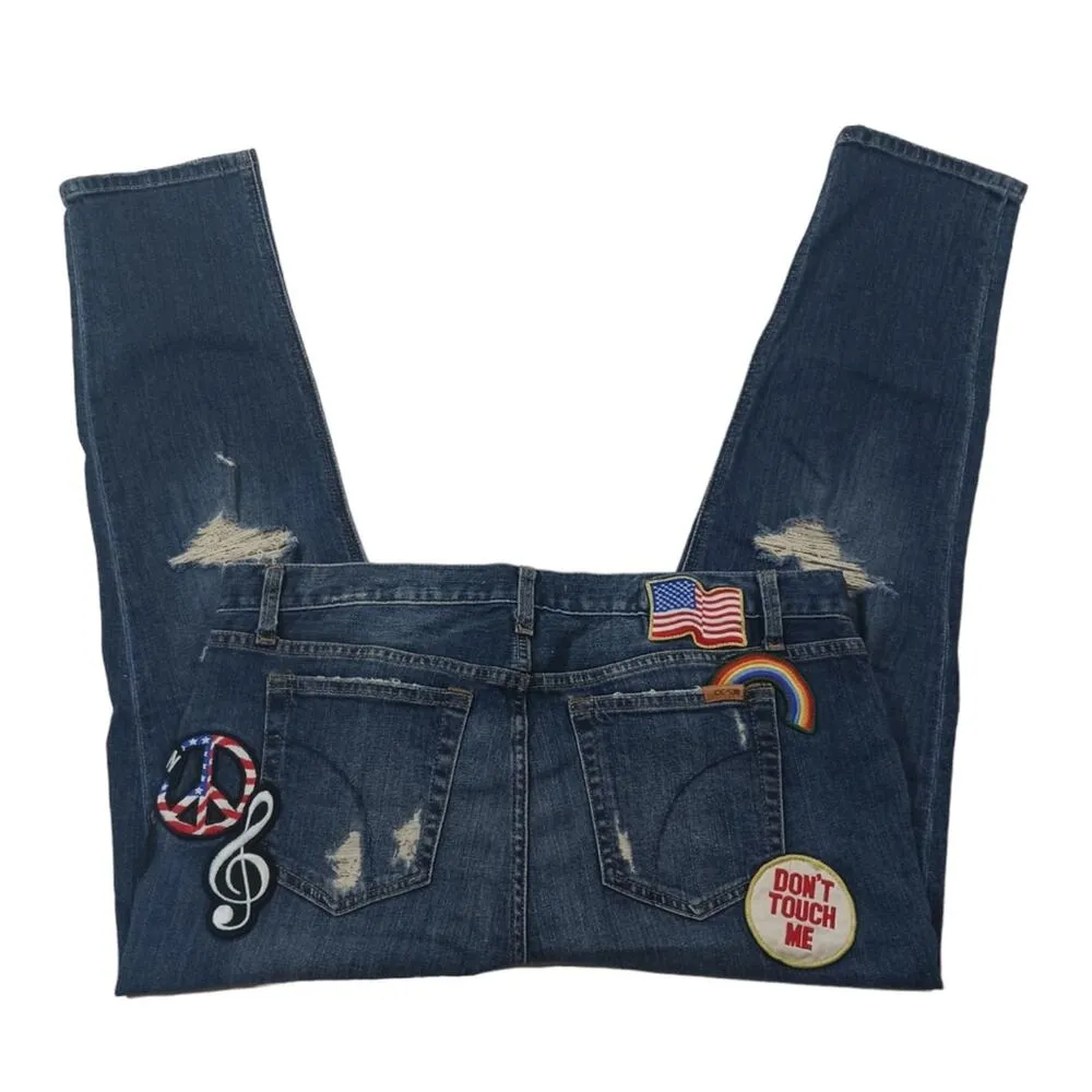 J1158 EUC Joe's Jeans Collectors Edition Billy sz 30 Waist 34.5 (Boyfriend Fit) - Image 7