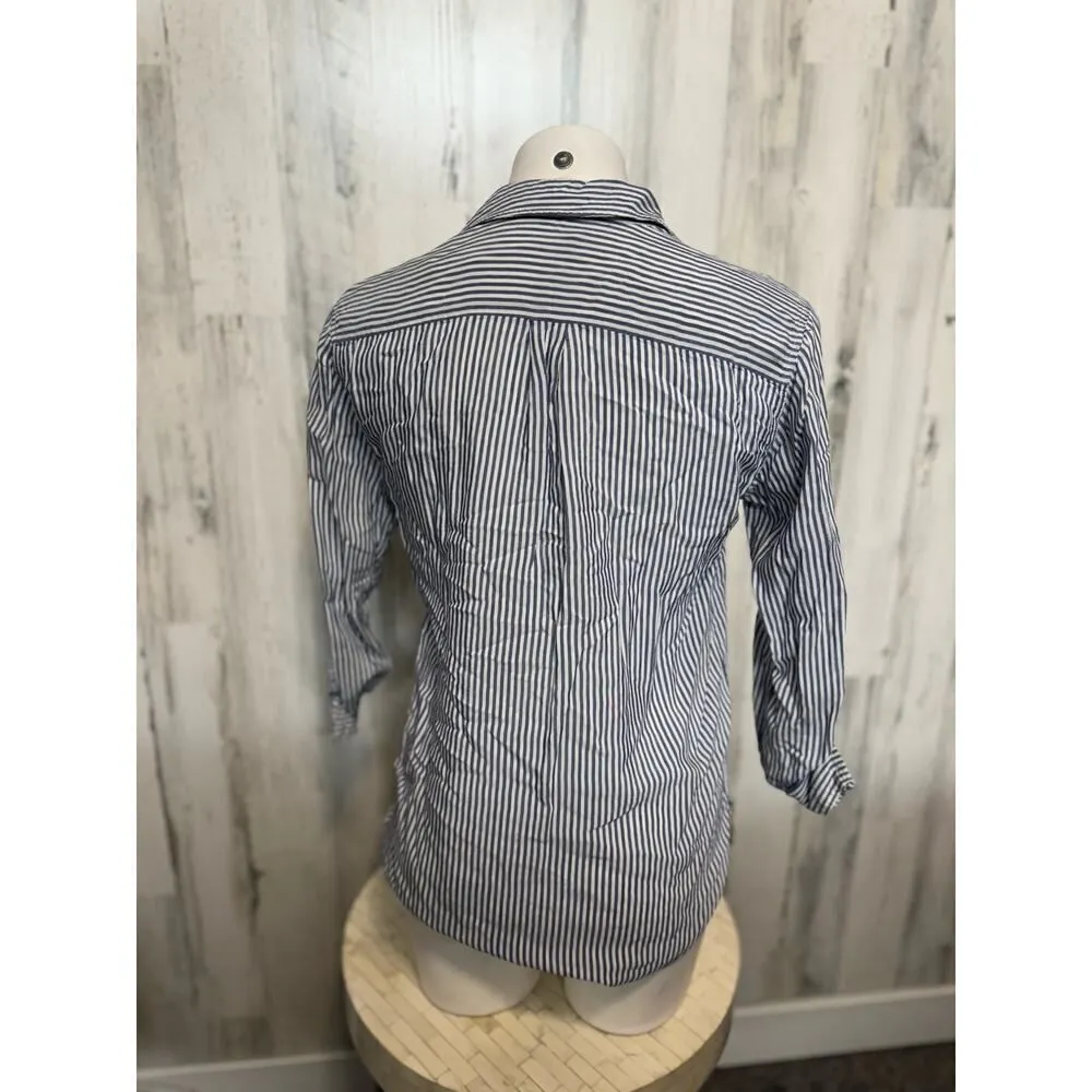 Zara stripped blouse - Image 4