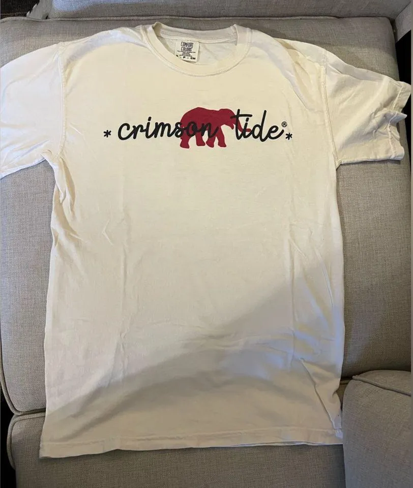 Crimson Tide T-shirt- Comfort Colors - Image 3