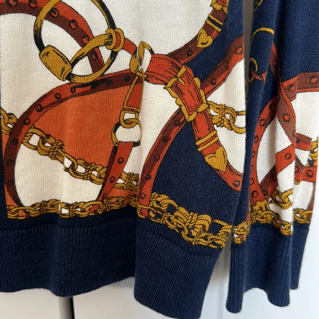 Talbots, western design sweater - Image 3