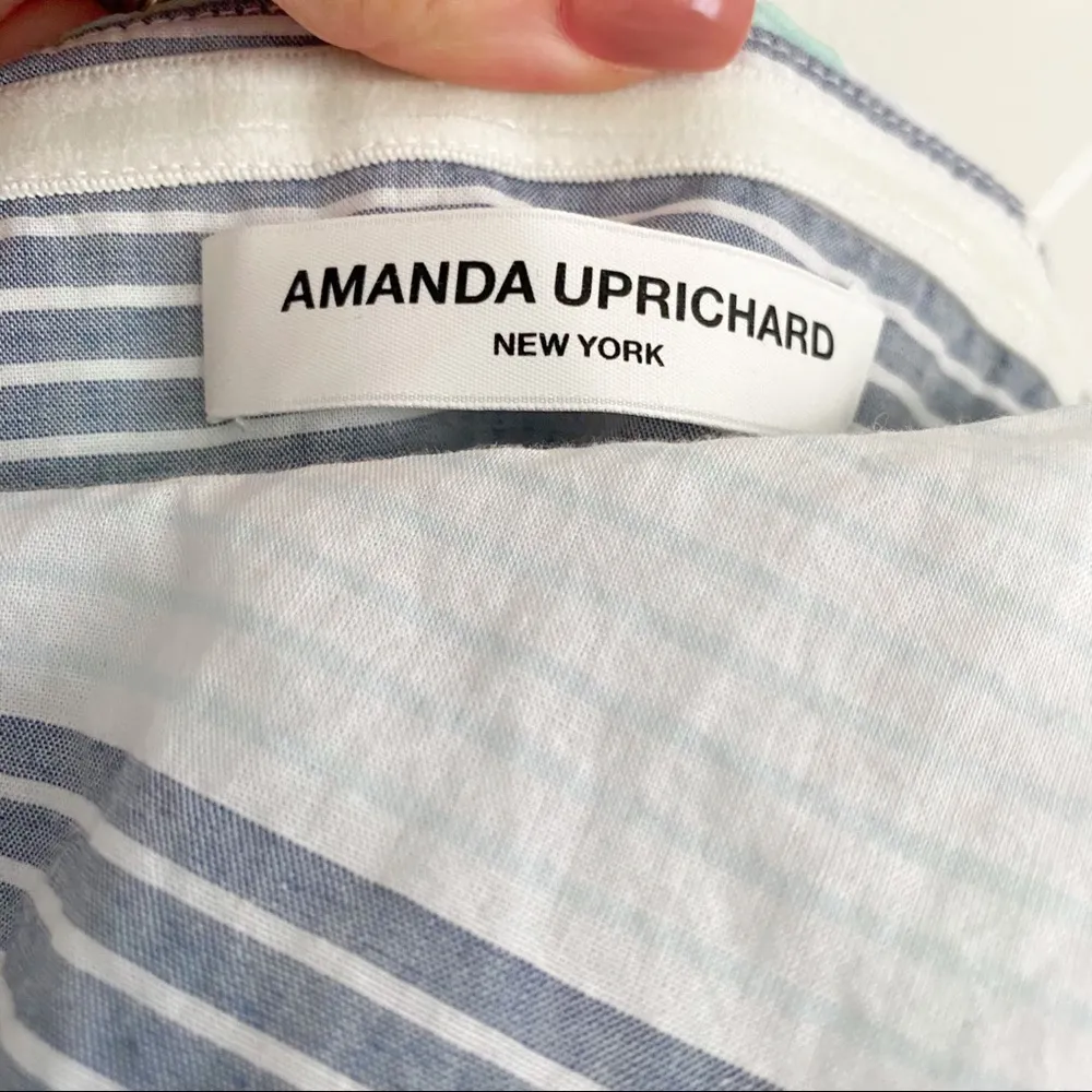 Amanda Uprichard Off the Shoulder Ruffle Top Size Medium - Image 5