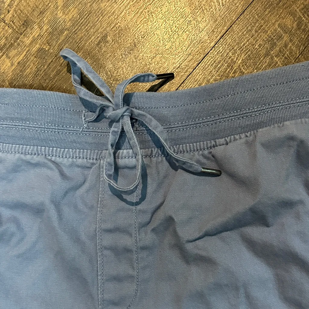 Orvis Women's Cotton Shorts Blue Size XL Elastic‎ Drawstring - Image 2