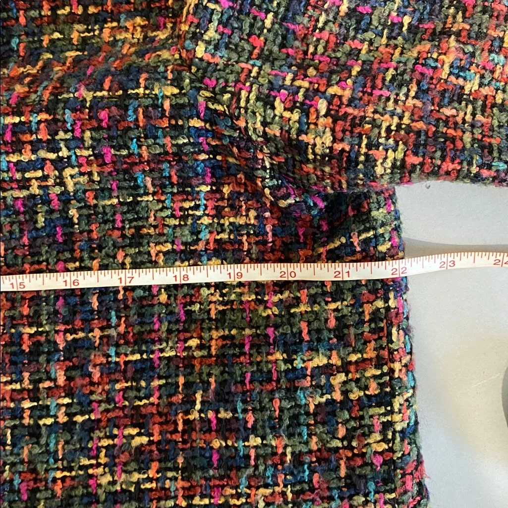 Alfred Dunner  Multicolor Tweed Blazer - Image 10
