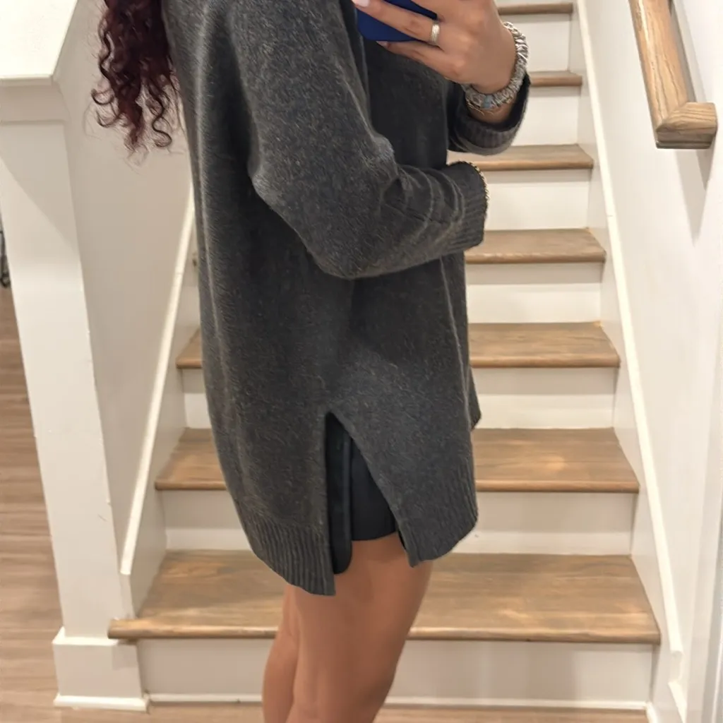 Oats Cashmere Sweater Gray Size XS - Image 2