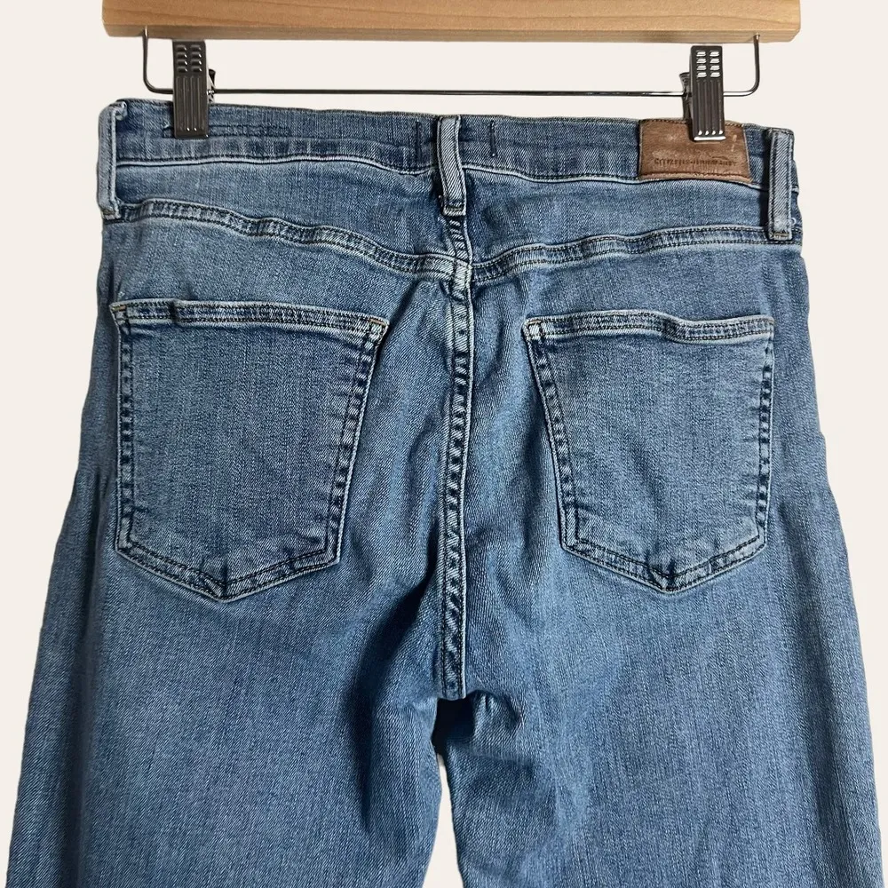 Citizens of Humanity Skyla High Rise Straight Ankle Crop Denim Jeans 28 - Image 9