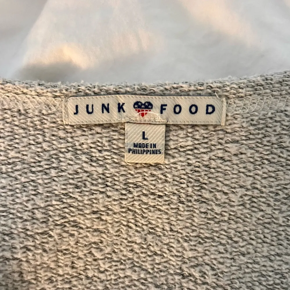 Seattle Seahawks Scoop Neck Sweater Gray Size L - Image 5